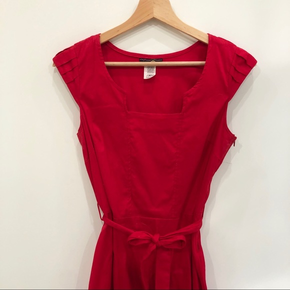 ModCloth Vintage pinup style red dress - Picture 3 of 6